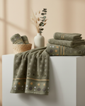 Olive Calm Cotton Hand Towel