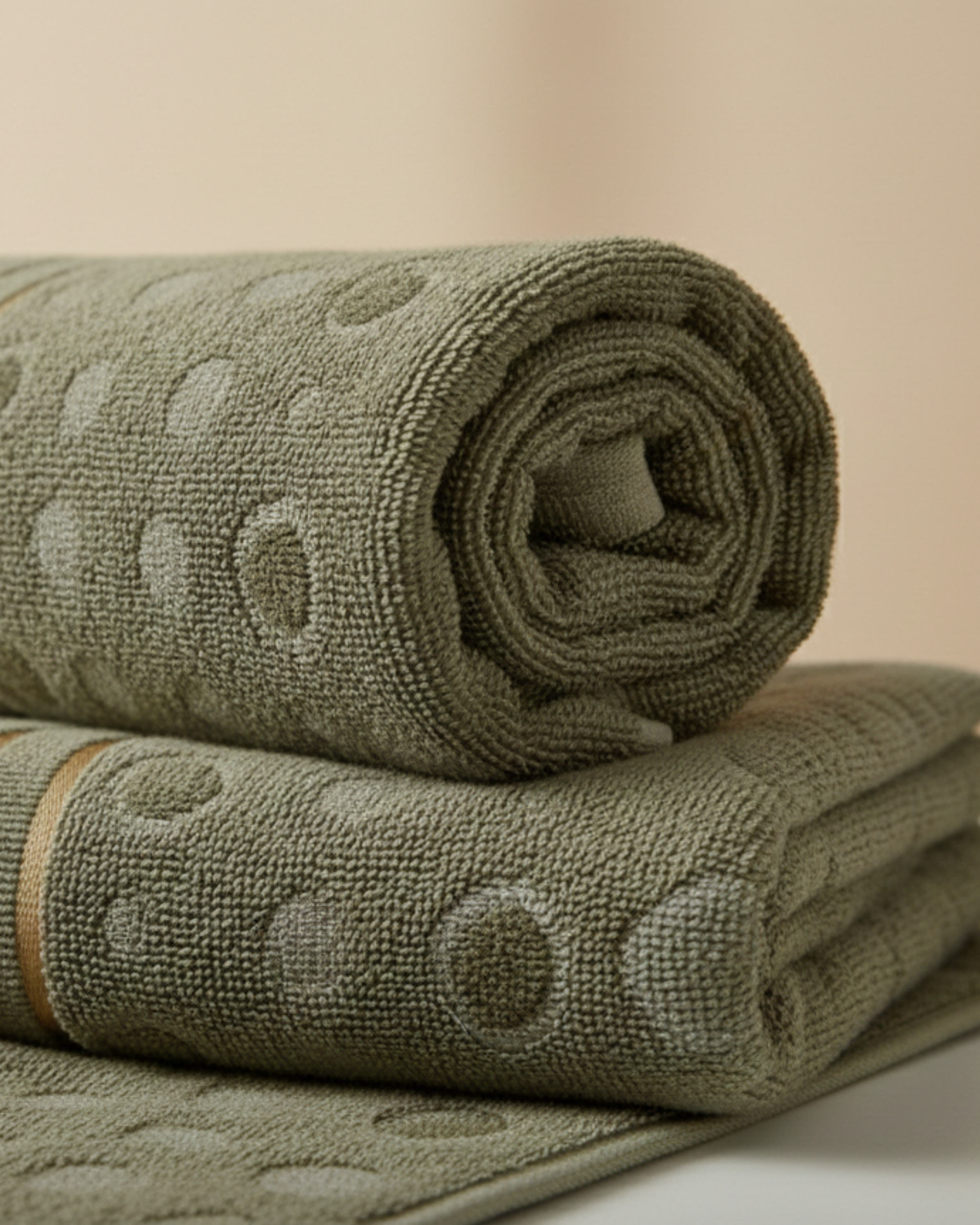Olive Calm Cotton Hand Towel