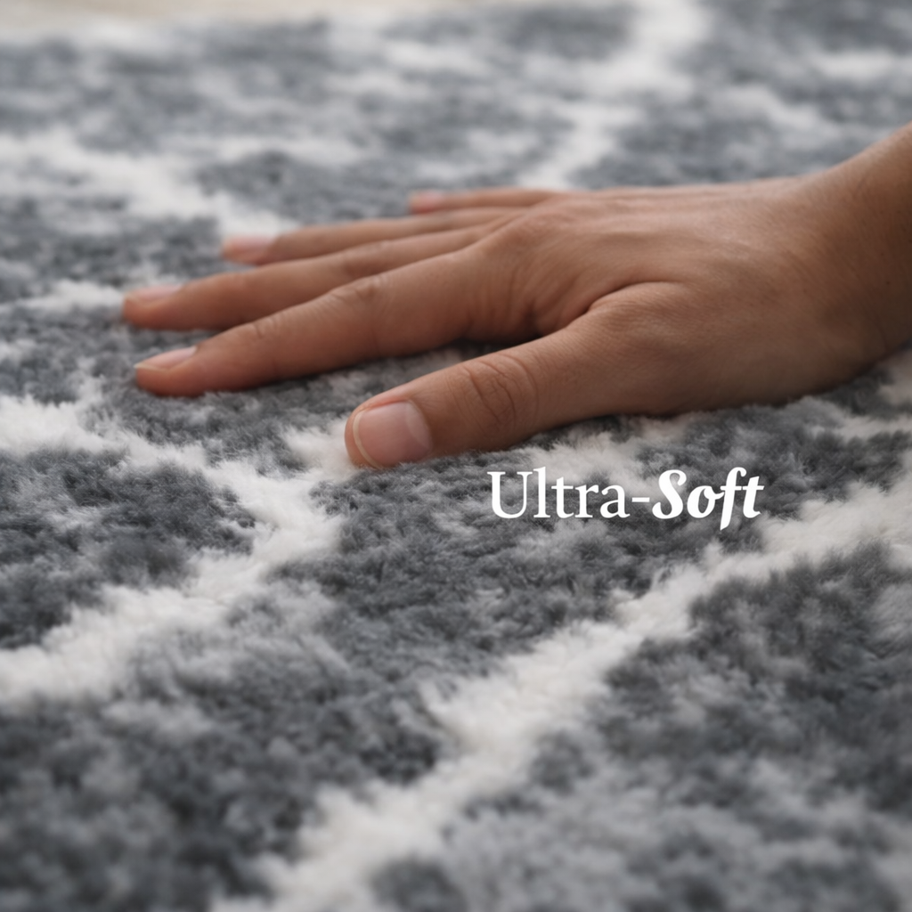 Marble Luxe Soft Touch Floor Runner