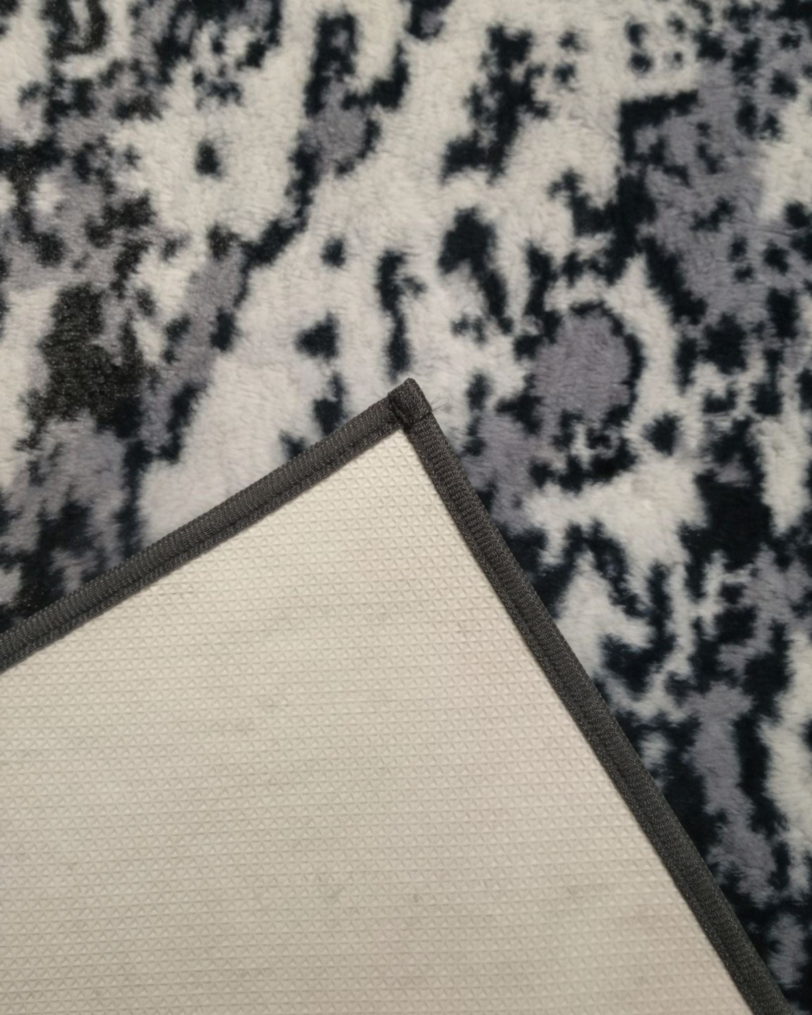 Marble Mist Luxe Bedside Runner